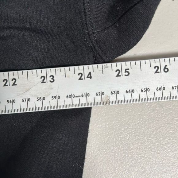 All Over Rhinestone Hearts Hoodie Sweatshirt Womens XL Black Valentines Day - Picture 7 of 8